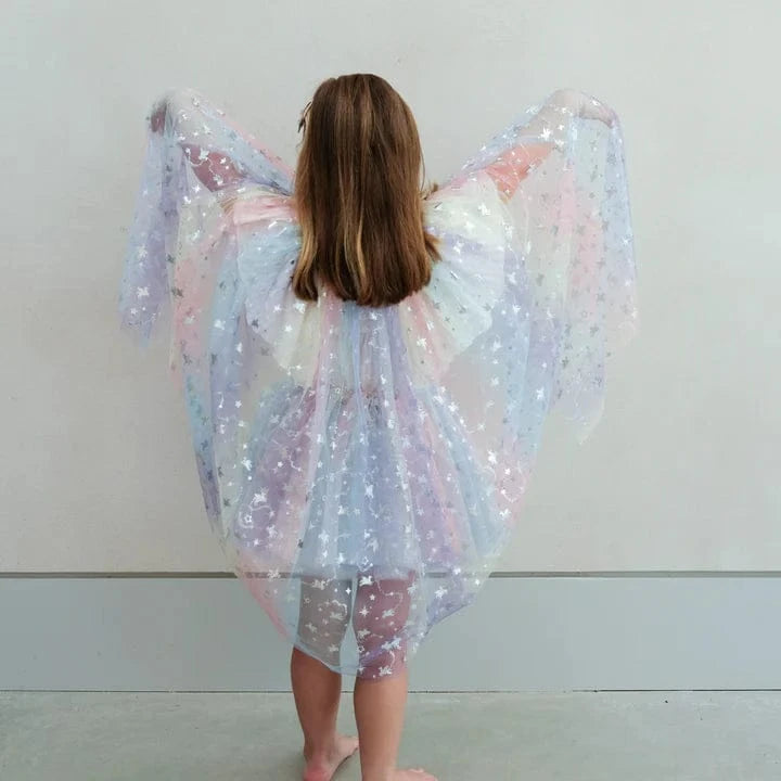 Mimi & Lula Girls Accessory Unicorn Ombre Cape