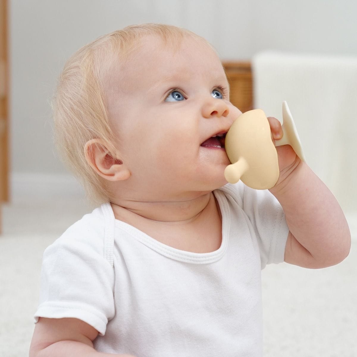 Mombella Toys Baby Mushroom Soothing Teether