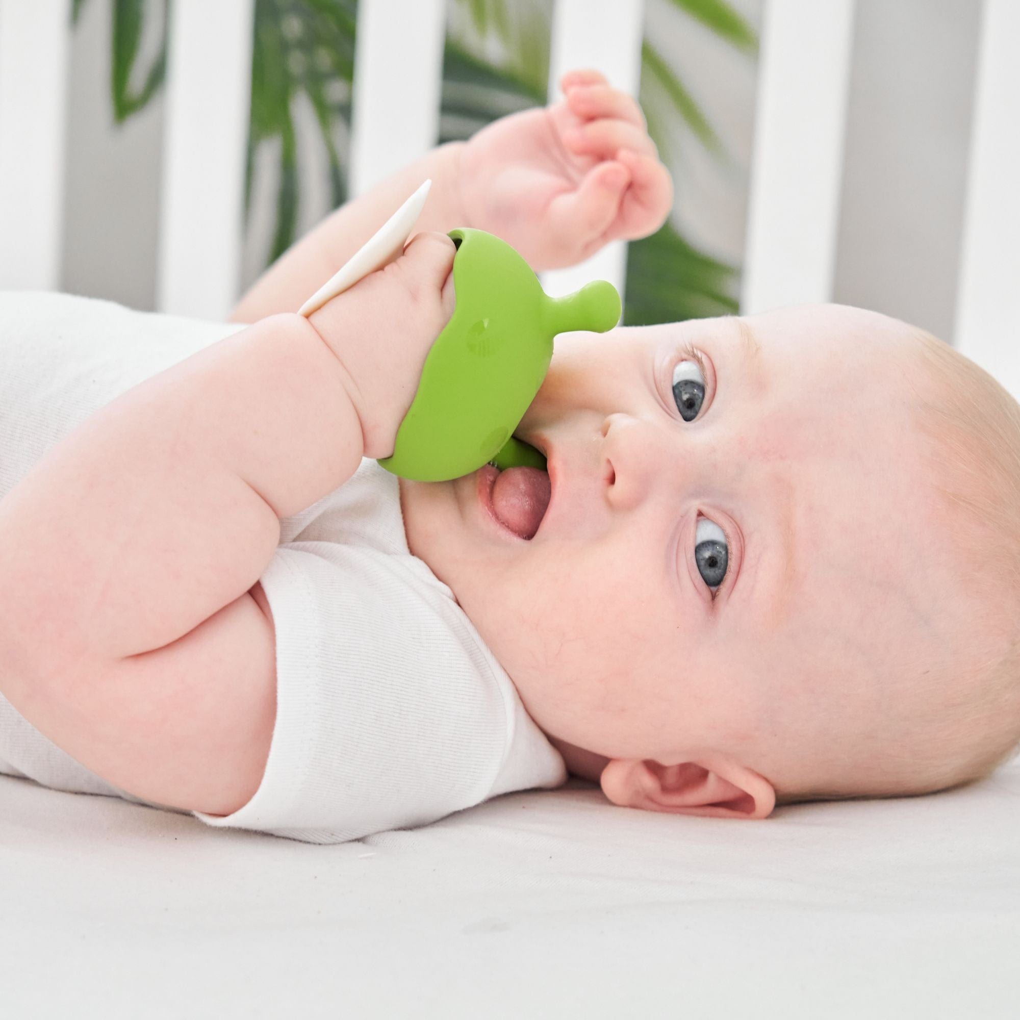 Mombella Toys Baby Mushroom Soothing Teether