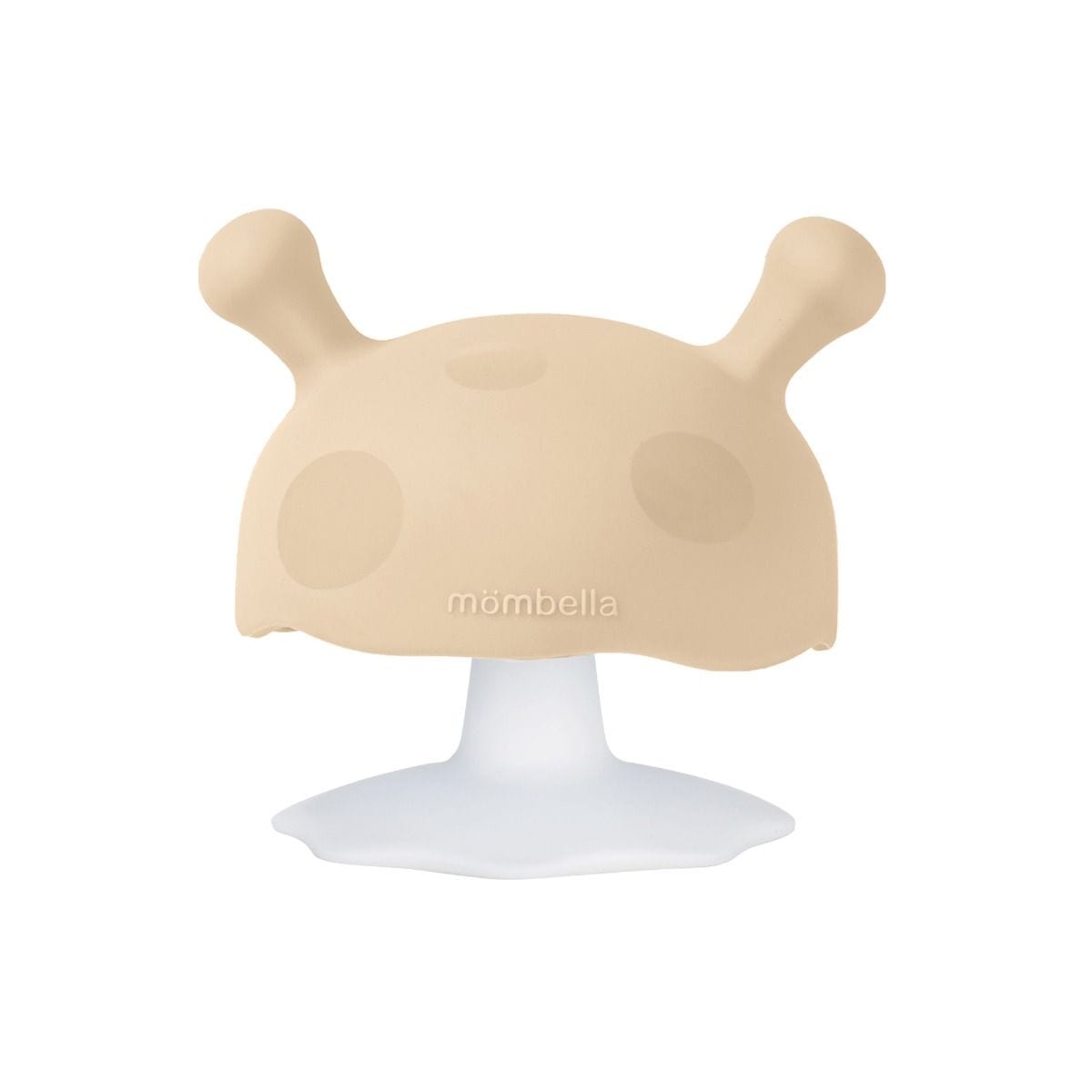 Mombella Toys Beige Baby Mushroom Soothing Teether