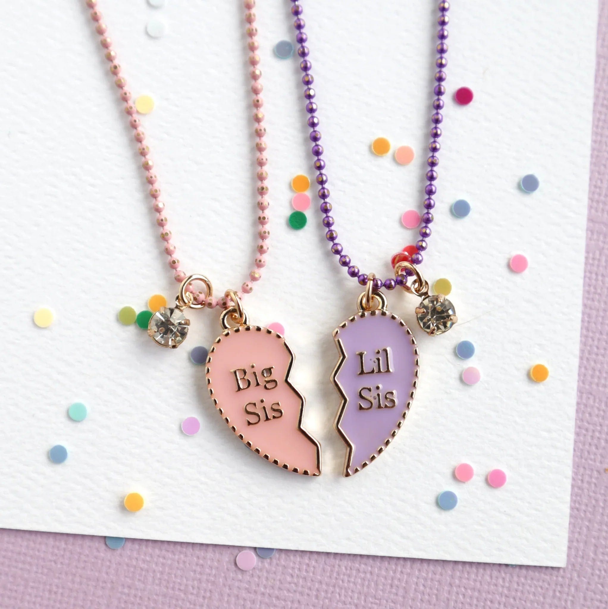 Mon Coco Girls Accessory Sisters Necklace Set
