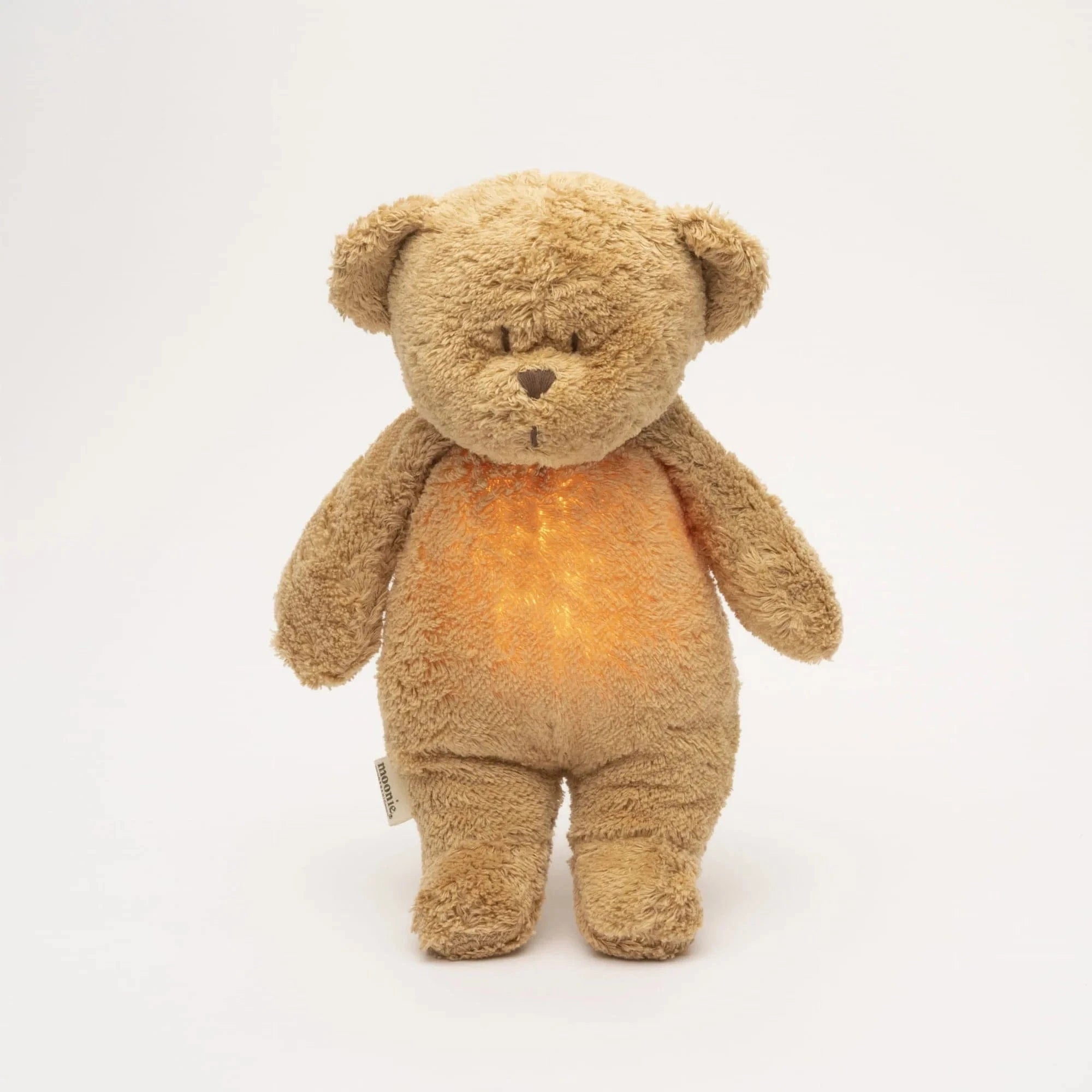 Moonie Baby Accessory Organic Humming Bear - Cappuccino