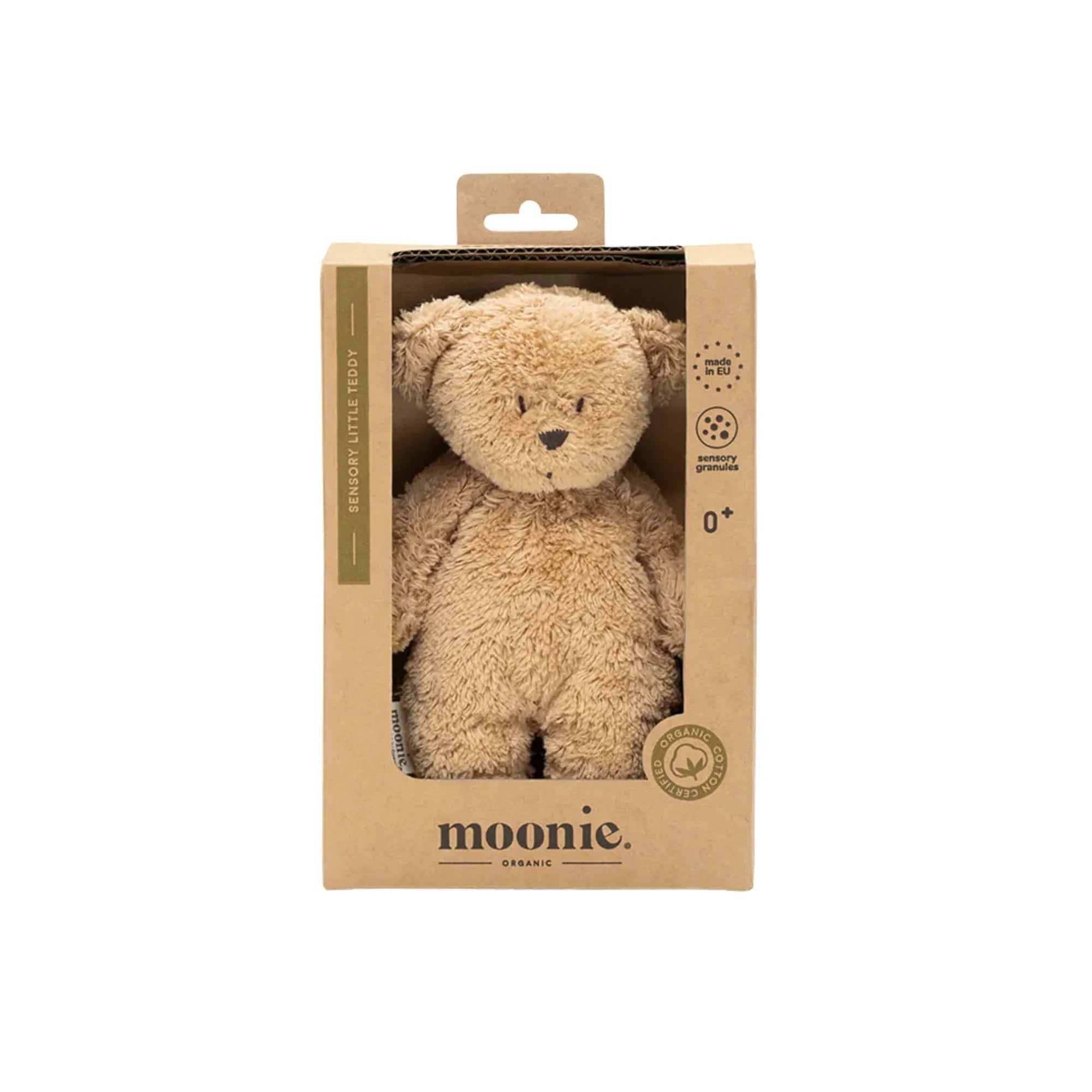 Moonie Baby Accessory Sensory Little Teddy - Cappuccino