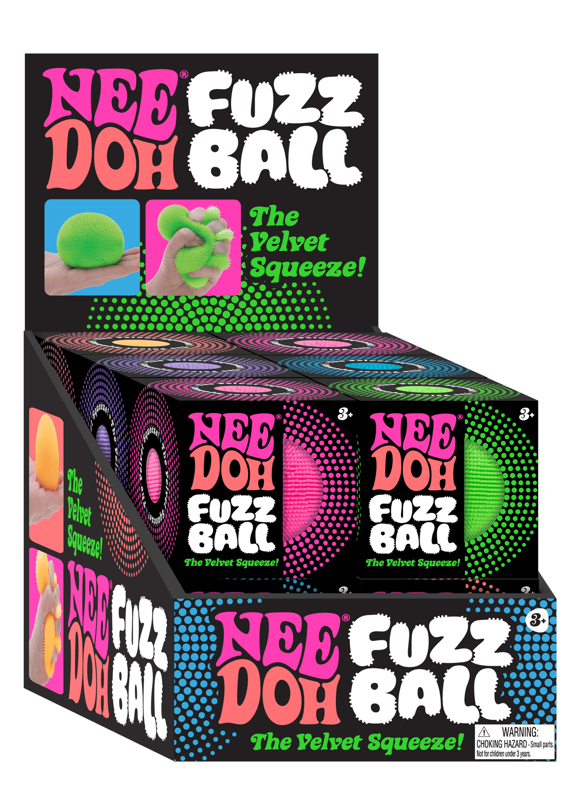 Needoh Toys Fuzz Ball Needoh