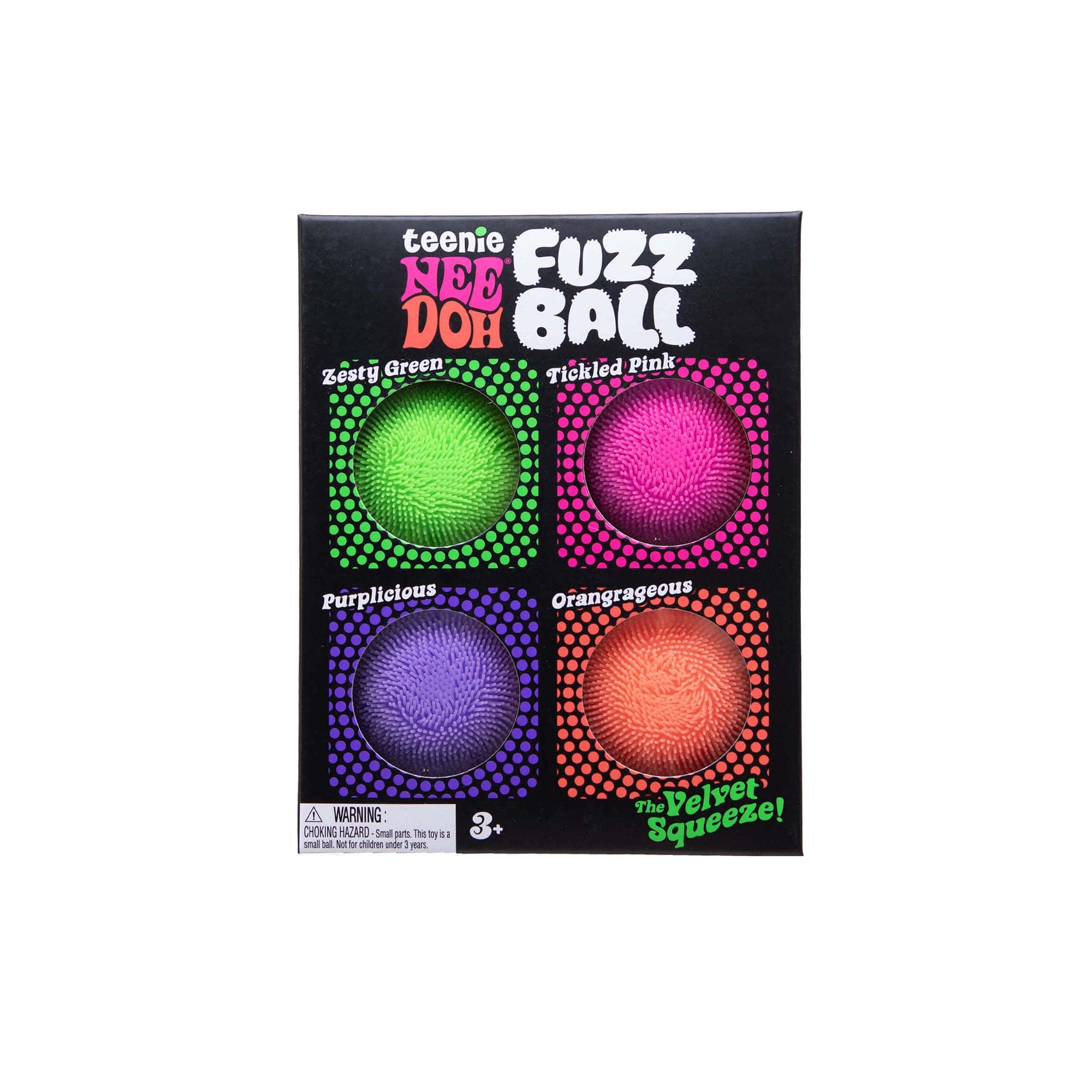 Needoh Toys Fuzz Ball Teenie Needoh Multipack