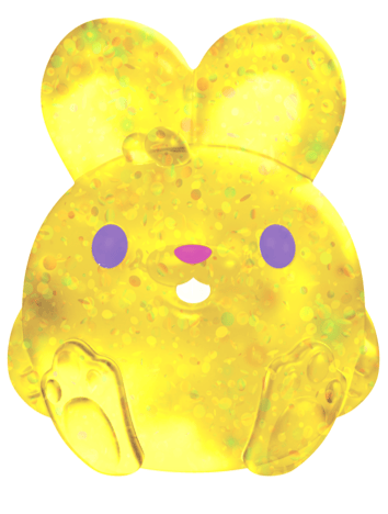 Needoh Toys Yellow Jelly Hops