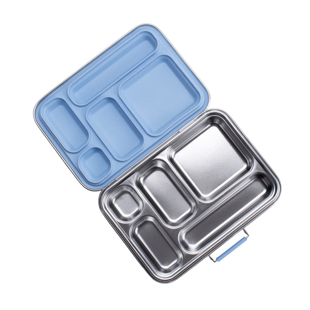 Nestling Accessory Feeding Dusty Blue Stainless Steel Bento Box