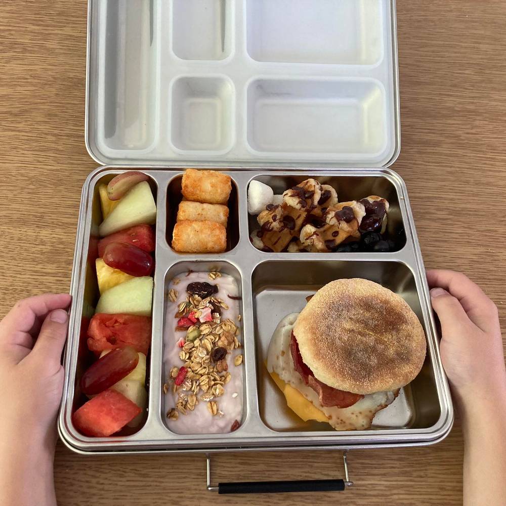 Nestling Accessory Feeding Nestling Stainless Steel Jumbo Bento Box