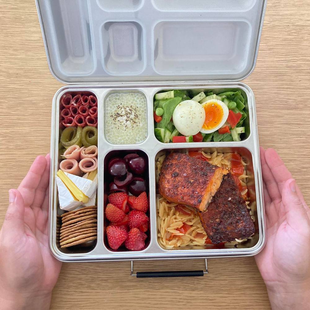 Nestling Accessory Feeding Nestling Stainless Steel Jumbo Bento Box