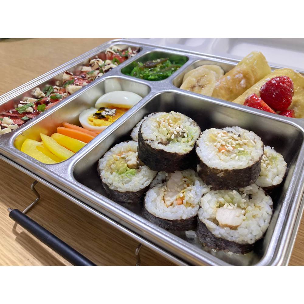Nestling Accessory Feeding Nestling Stainless Steel Jumbo Bento Box