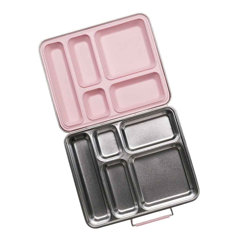 Nestling Accessory Feeding Stainless Steel Jumbo Bento Box - Dusty Pink