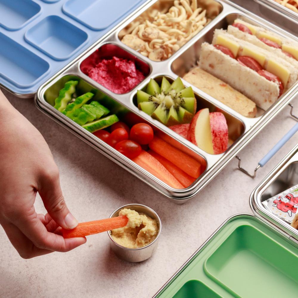 Nestling Accessory Feeding Stainless Steel Lunchbox Dipper Set