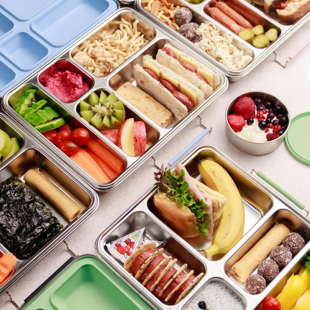 Nestling Accessory Feeding Stainless Steel Lunchbox Dipper Set