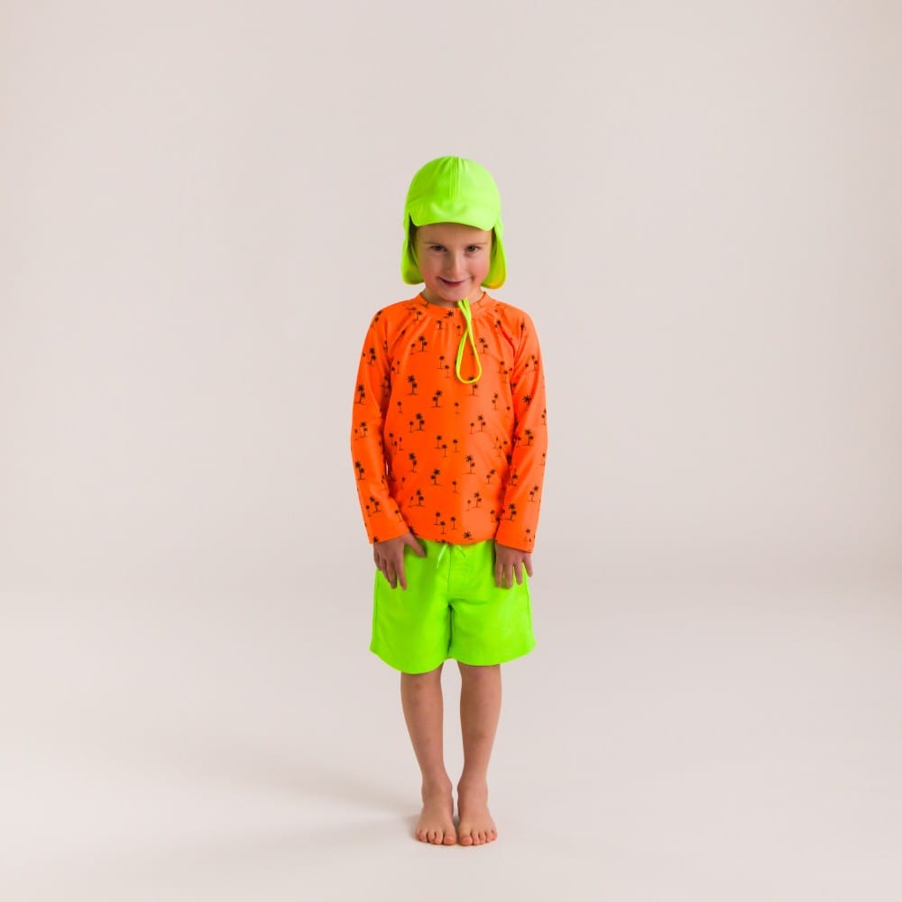 Nestling Boys Swimwear Boardies - Neon Green