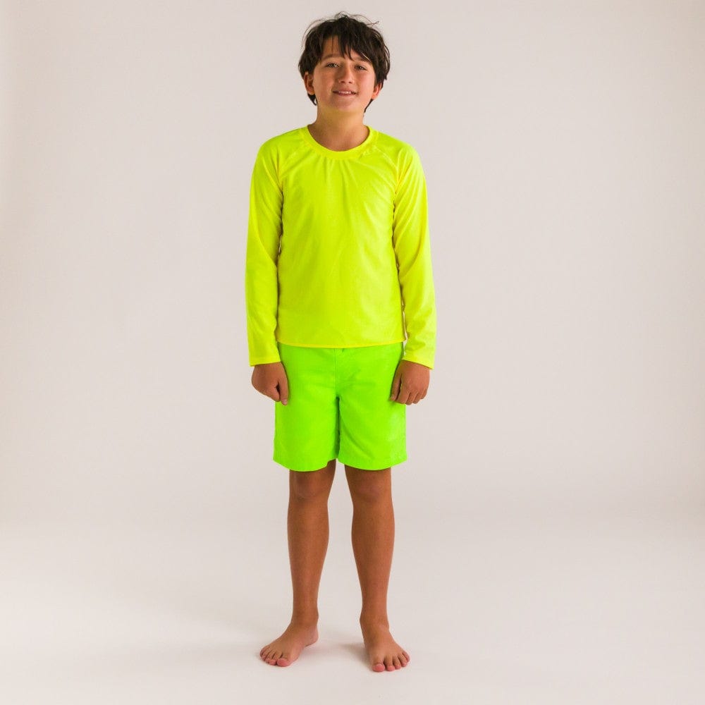 Nestling Boys Swimwear Boardies - Neon Green