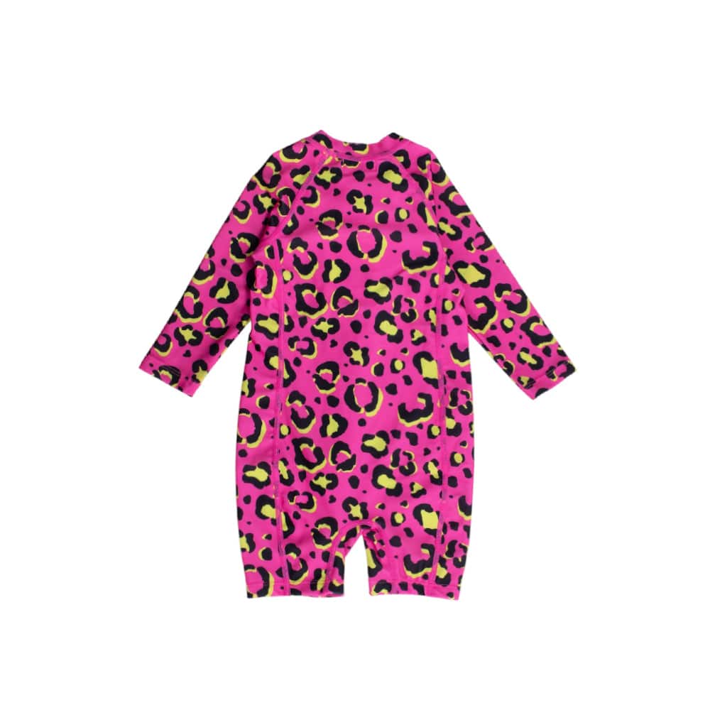 Nestling Boys Swimwear Shortie Swimmers - Pink Leopard