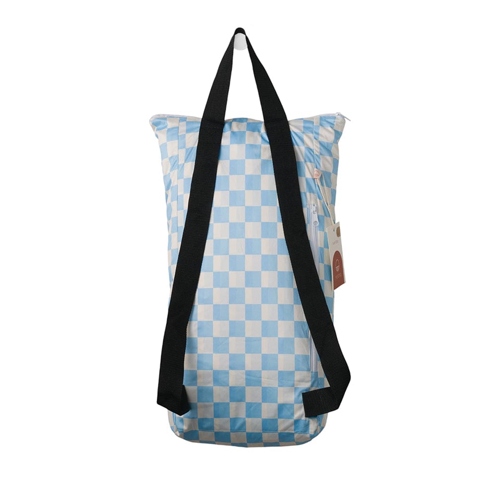 Nestling Children Accessories Nestling Large Swim Wet Bag - Sky Check