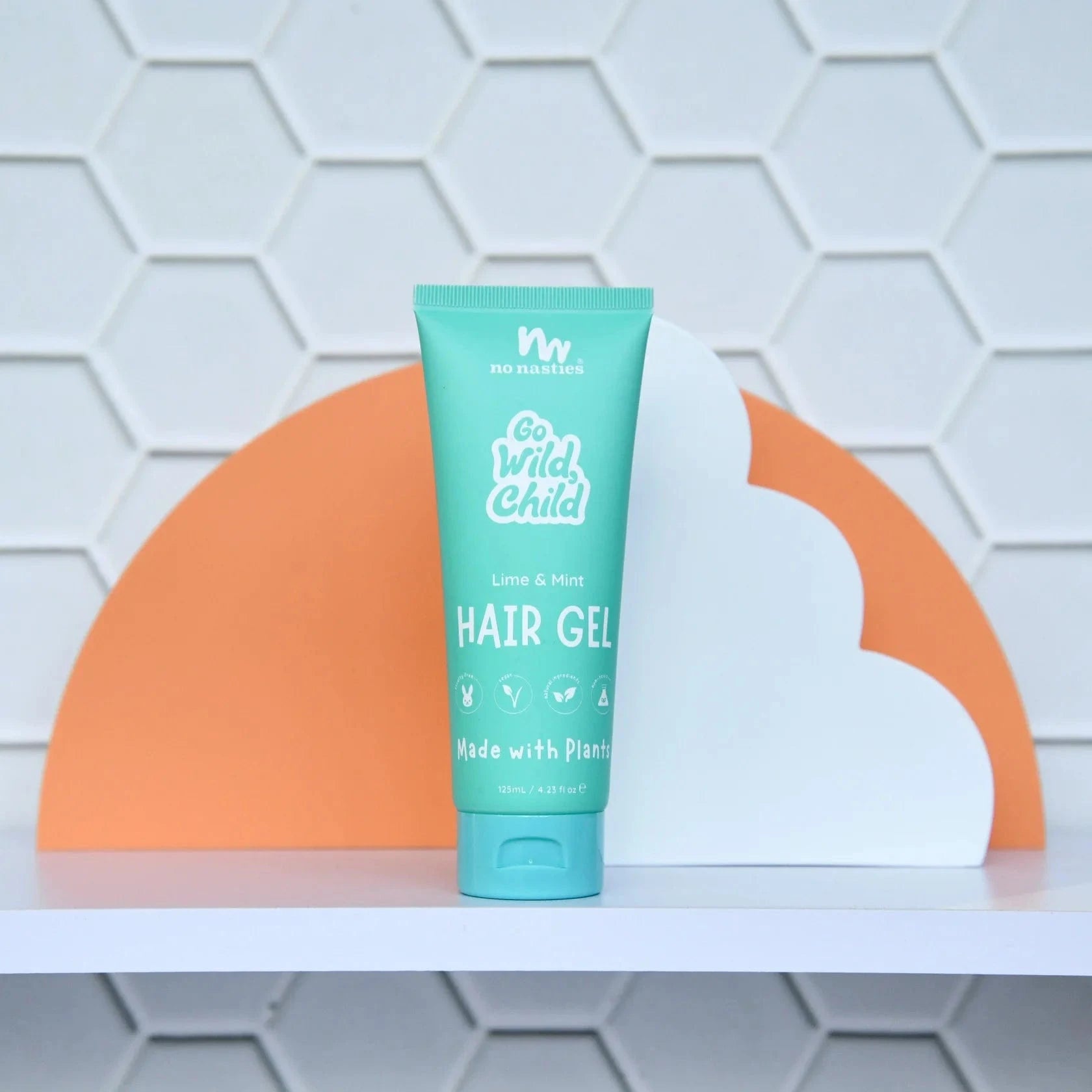 No Nasties Accessory Hair Hair Gel in Zesty Lime and Fresh Mint