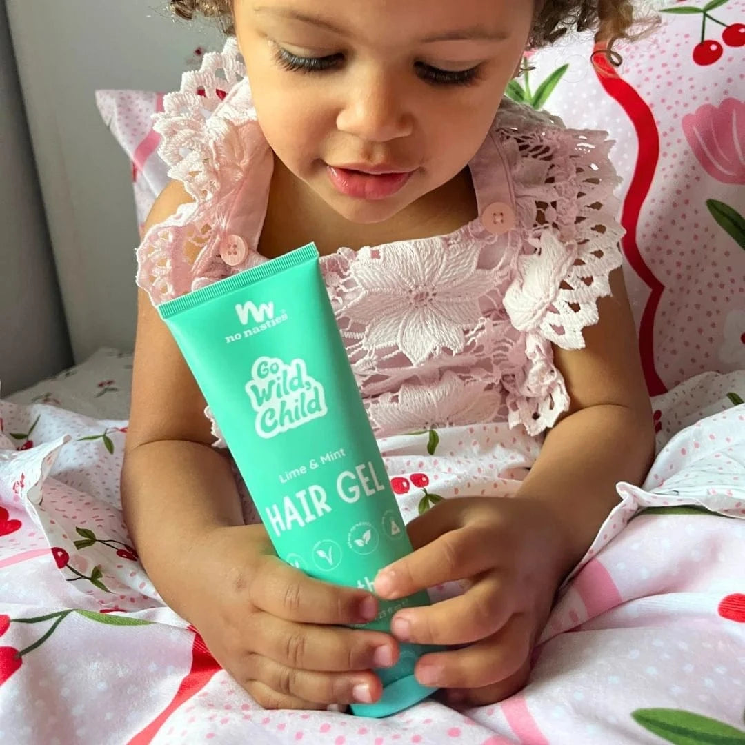 No Nasties Accessory Hair Hair Gel in Zesty Lime and Fresh Mint