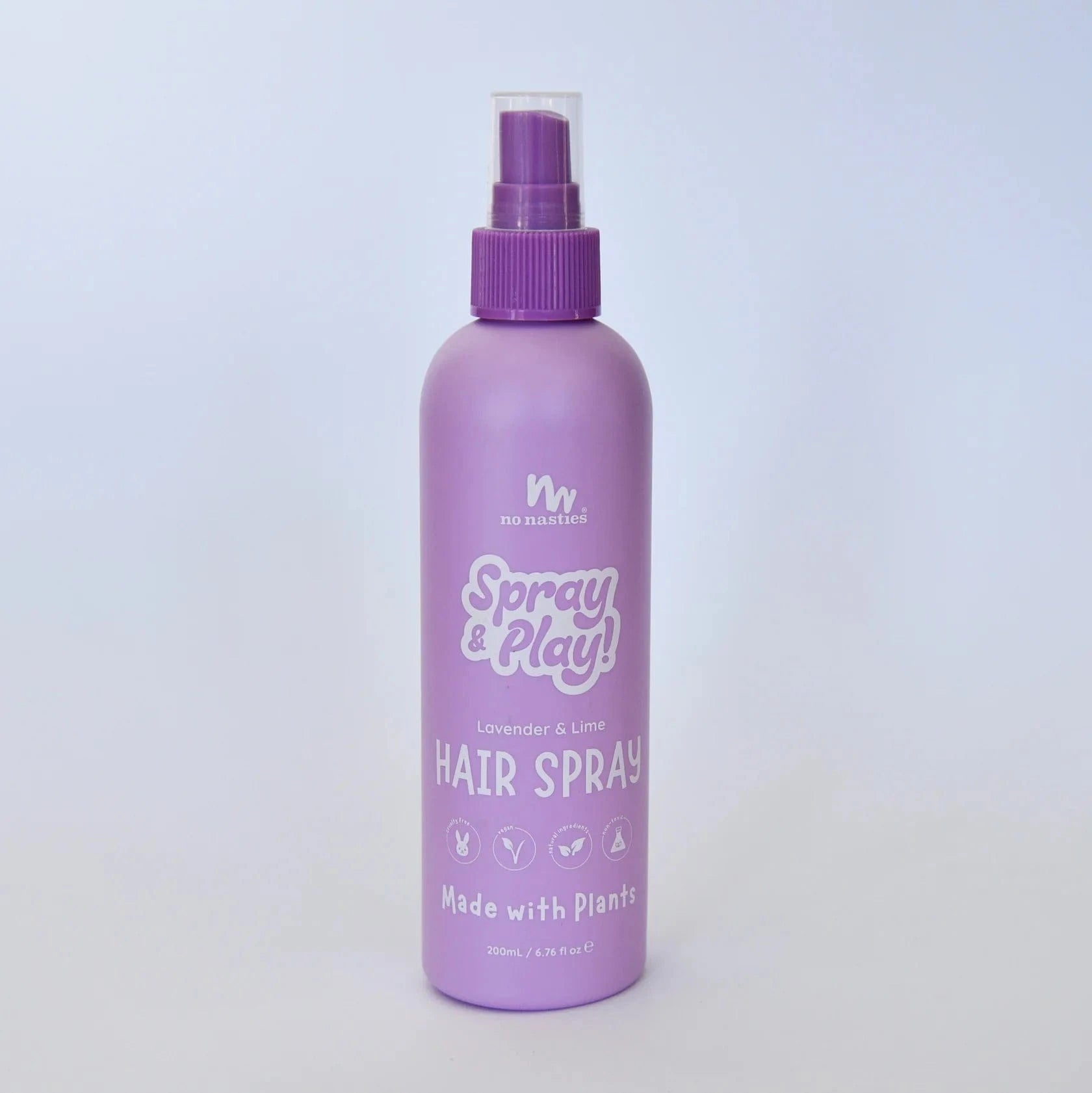 No Nasties Accessory Hair Hair Spray in Calming Lavender and Fresh Lime
