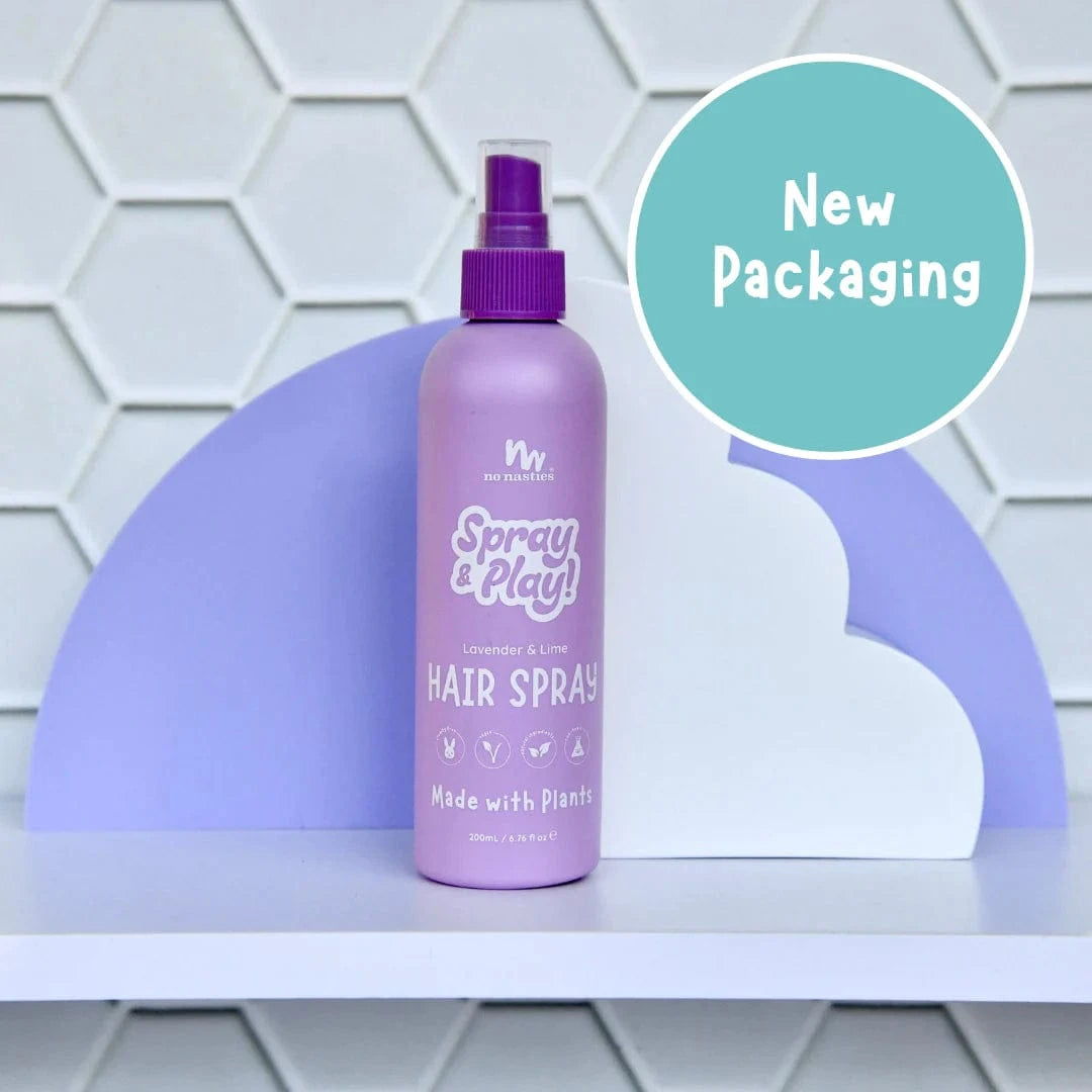 No Nasties Accessory Hair Hair Spray in Calming Lavender and Fresh Lime