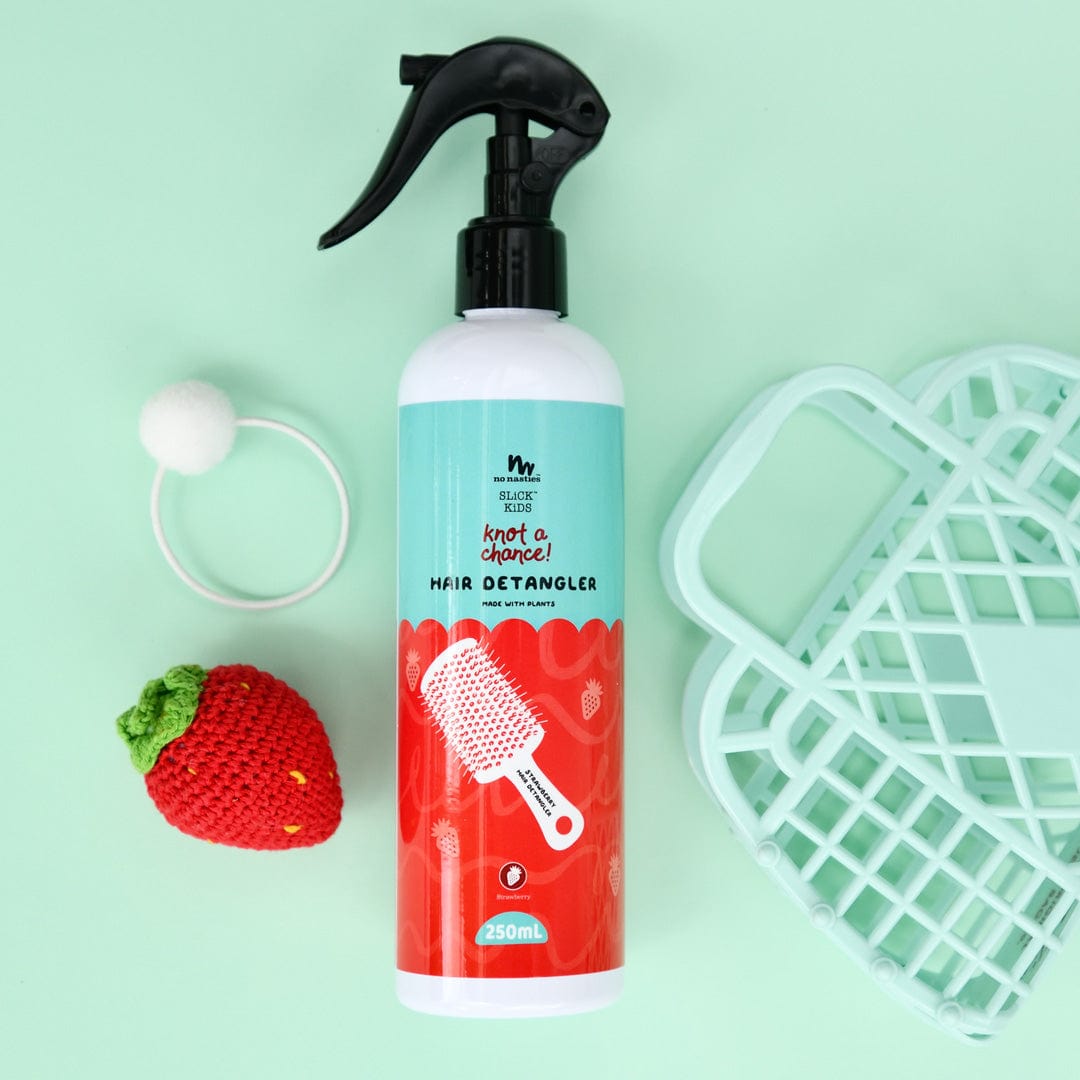 No Nasties Accessory Hair SLiCK KiDS Hair Detangling Spray in Strawberry 250ml
