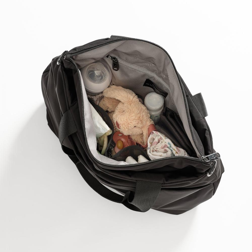 OiOi Baby Care Sigrid Eco Changing Bag Tote - Black