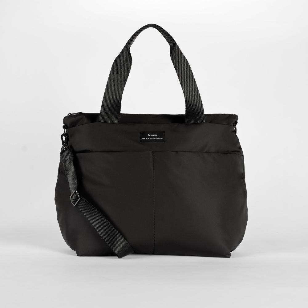 OiOi Baby Care Sigrid Eco Changing Bag Tote - Black