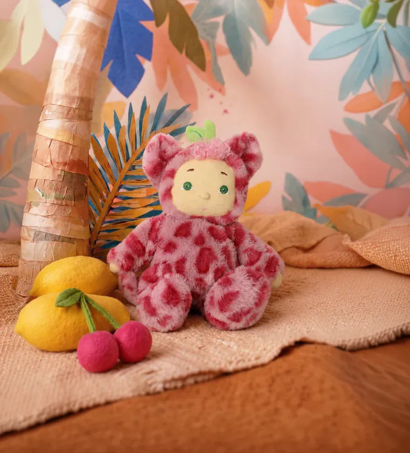 Olli Ella Toys Cozy Dinkum - Cherry Cheetah