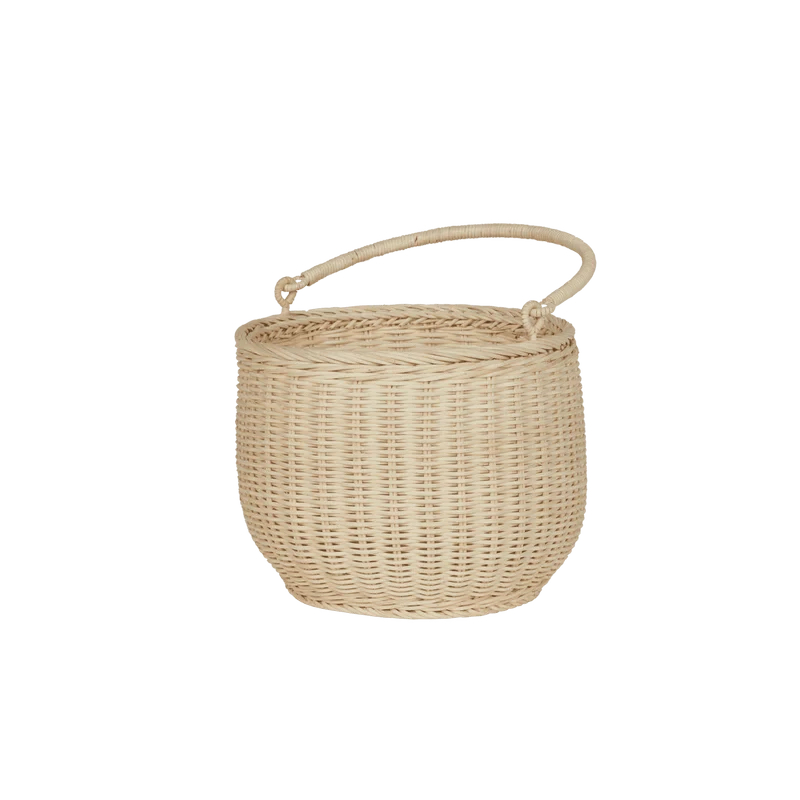 Olli Ella Toys Gathering Basket - Straw