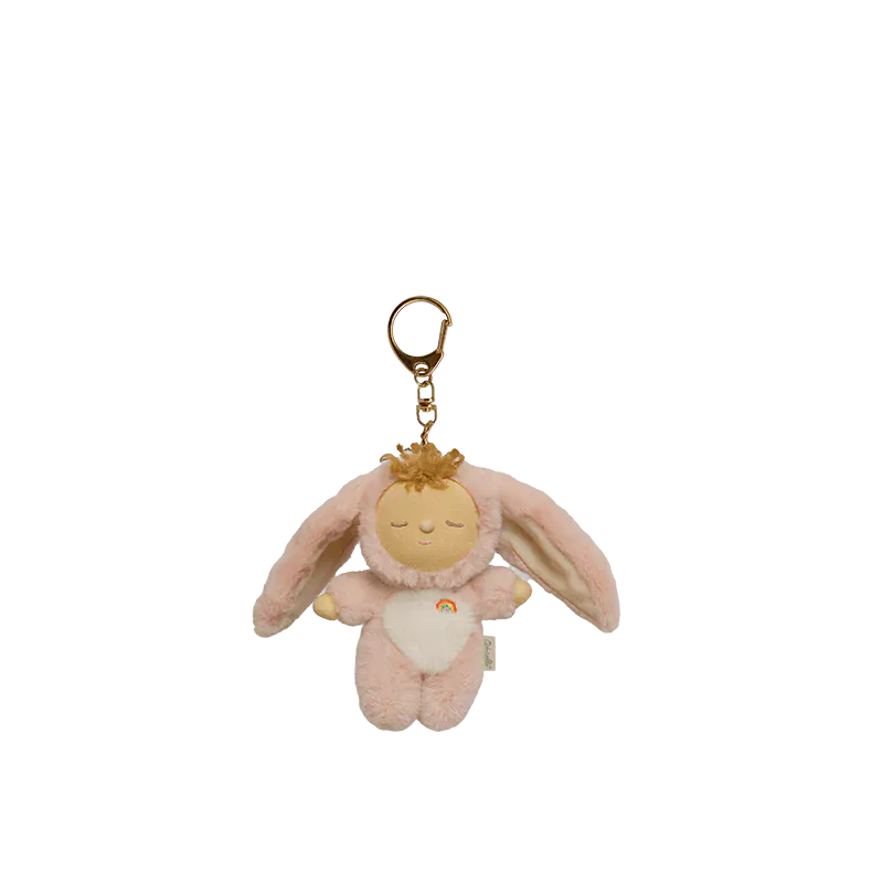 Olli Ella Toys Soft Bunny Flopsy Cozy Bag Charm