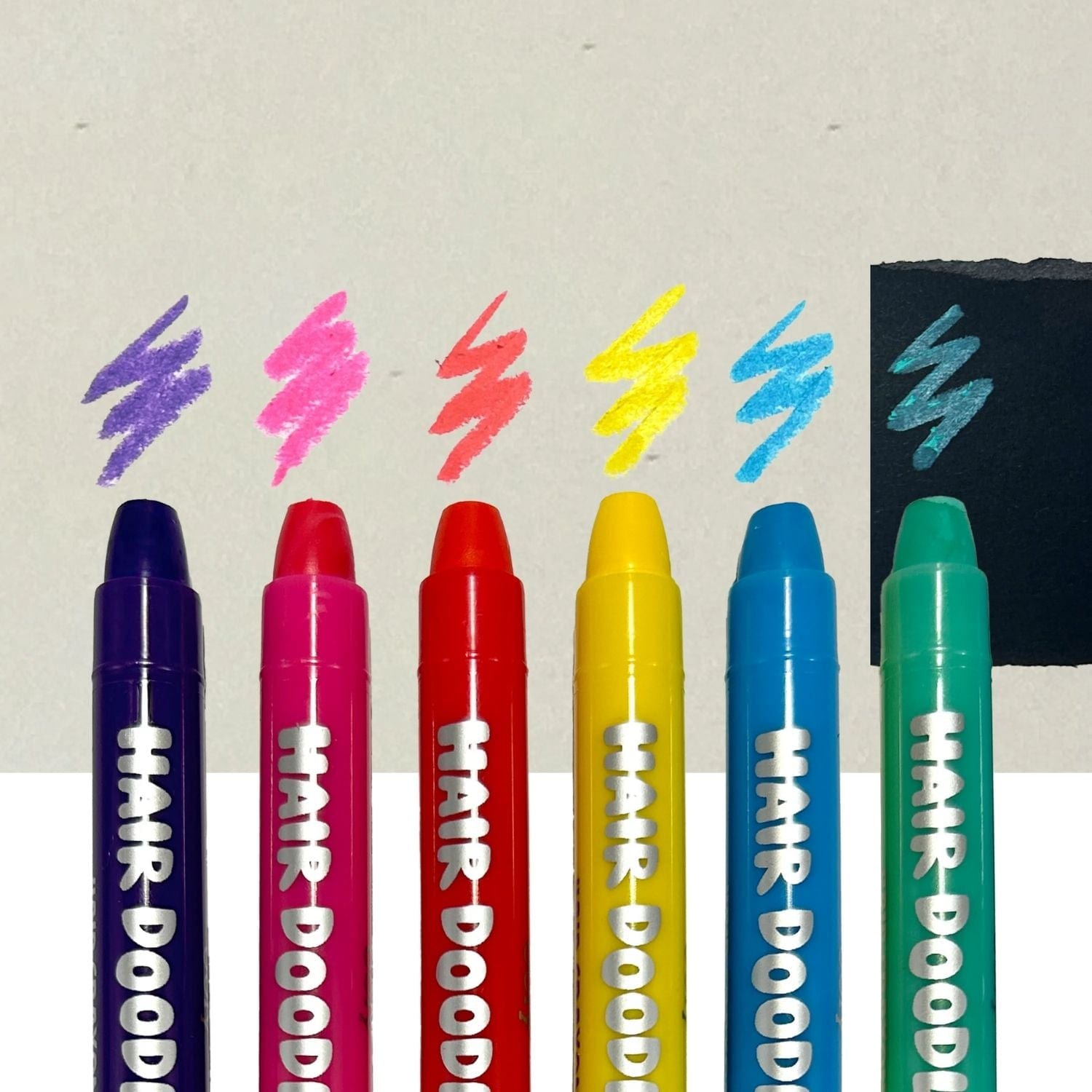Ooly Accessory Hair Hair Doodlers Hair Crayons