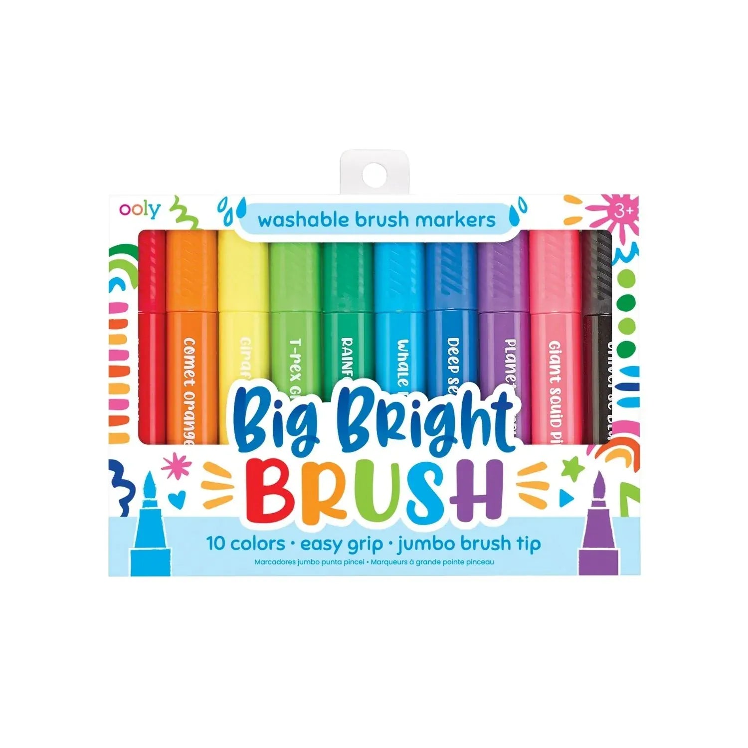 Ooly Toys Big Bright Brush Markers