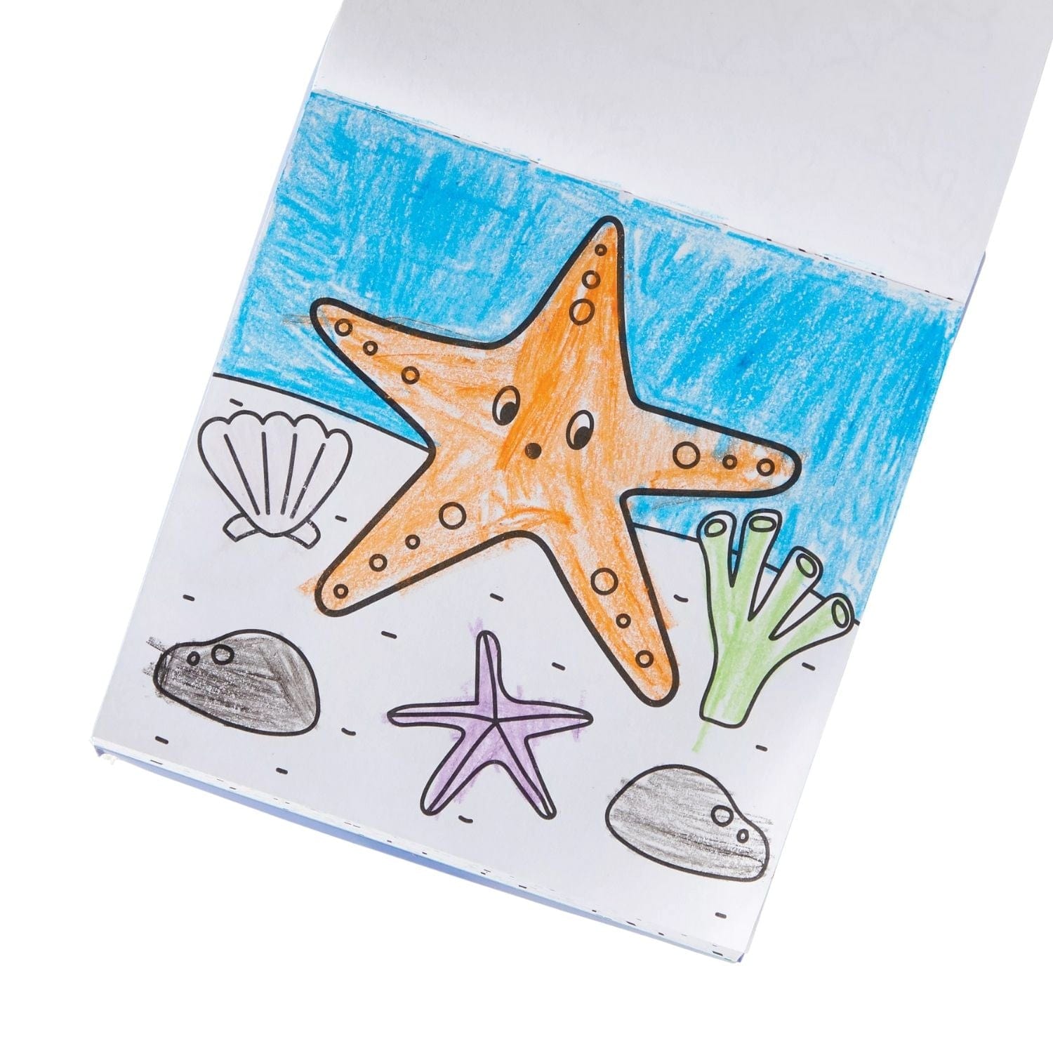 Ooly Toys Carry Along Colouring Book & Crayon Set - Sea Life