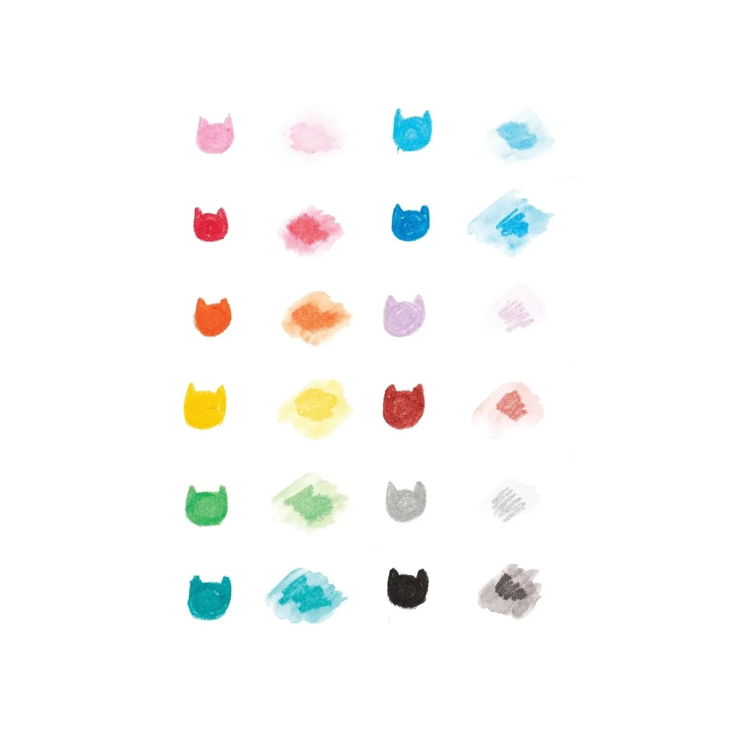 Ooly Toys Cat Parade Watercolour Gel Crayons