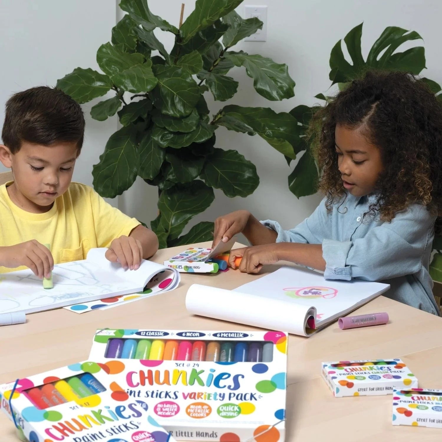Ooly Toys Chunkies Paint Sticks Classic