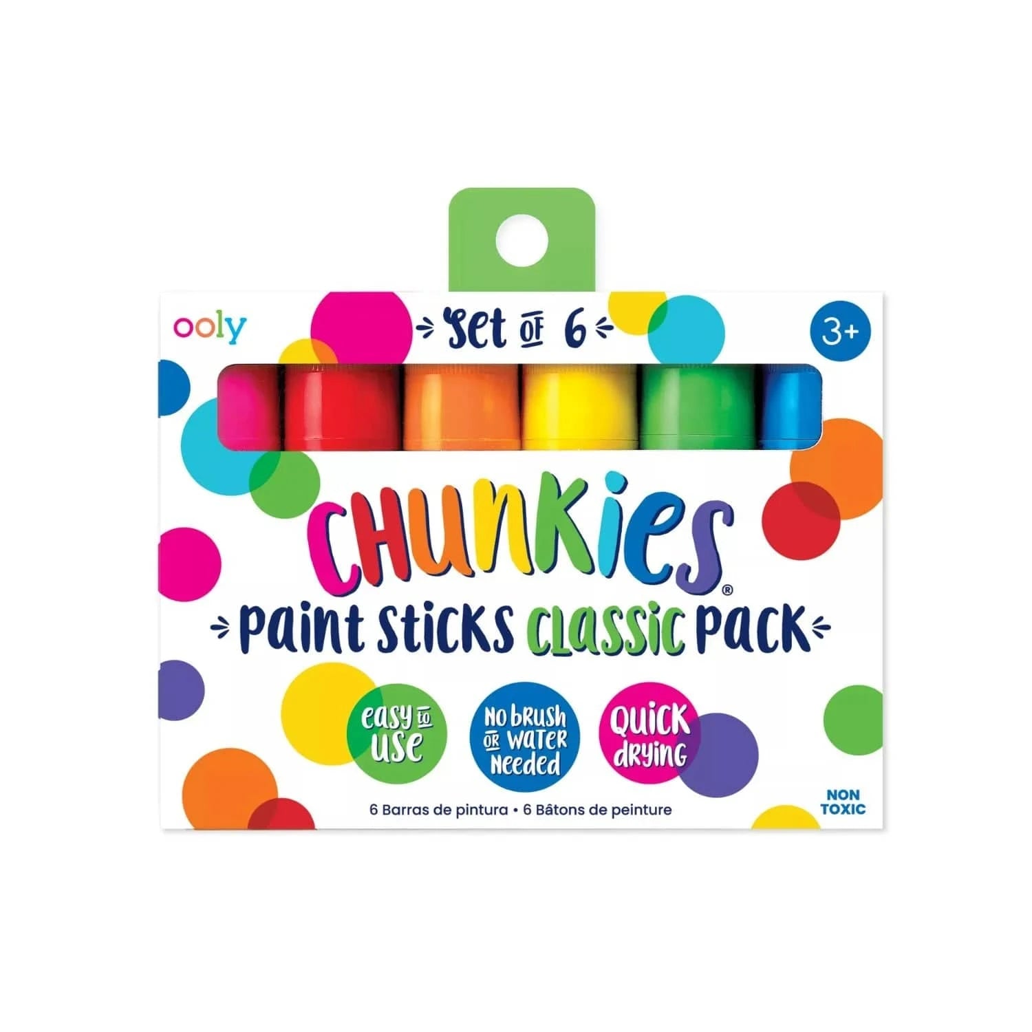 Ooly Toys Chunkies Paint Sticks Classic