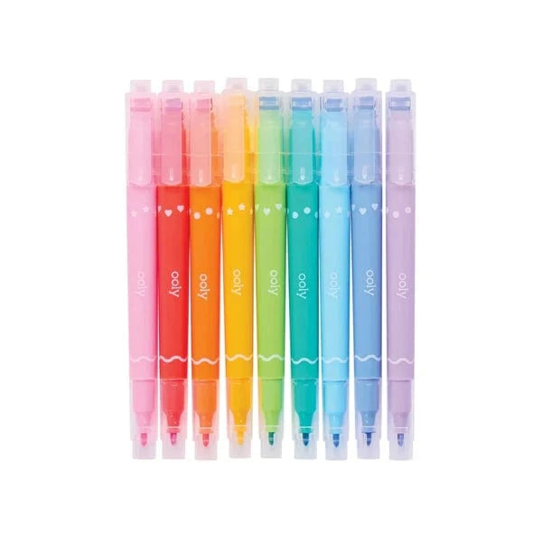 Ooly Toys Confetti Stamp Double-Ended Markers