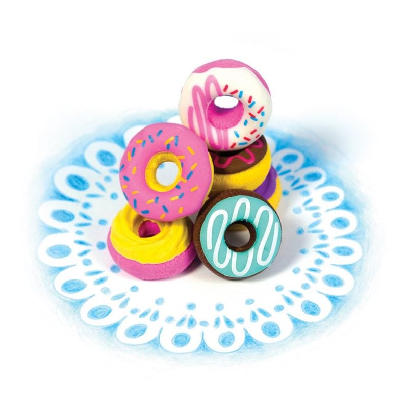 Ooly Toys Donuts Scented Erasers - Set of 6