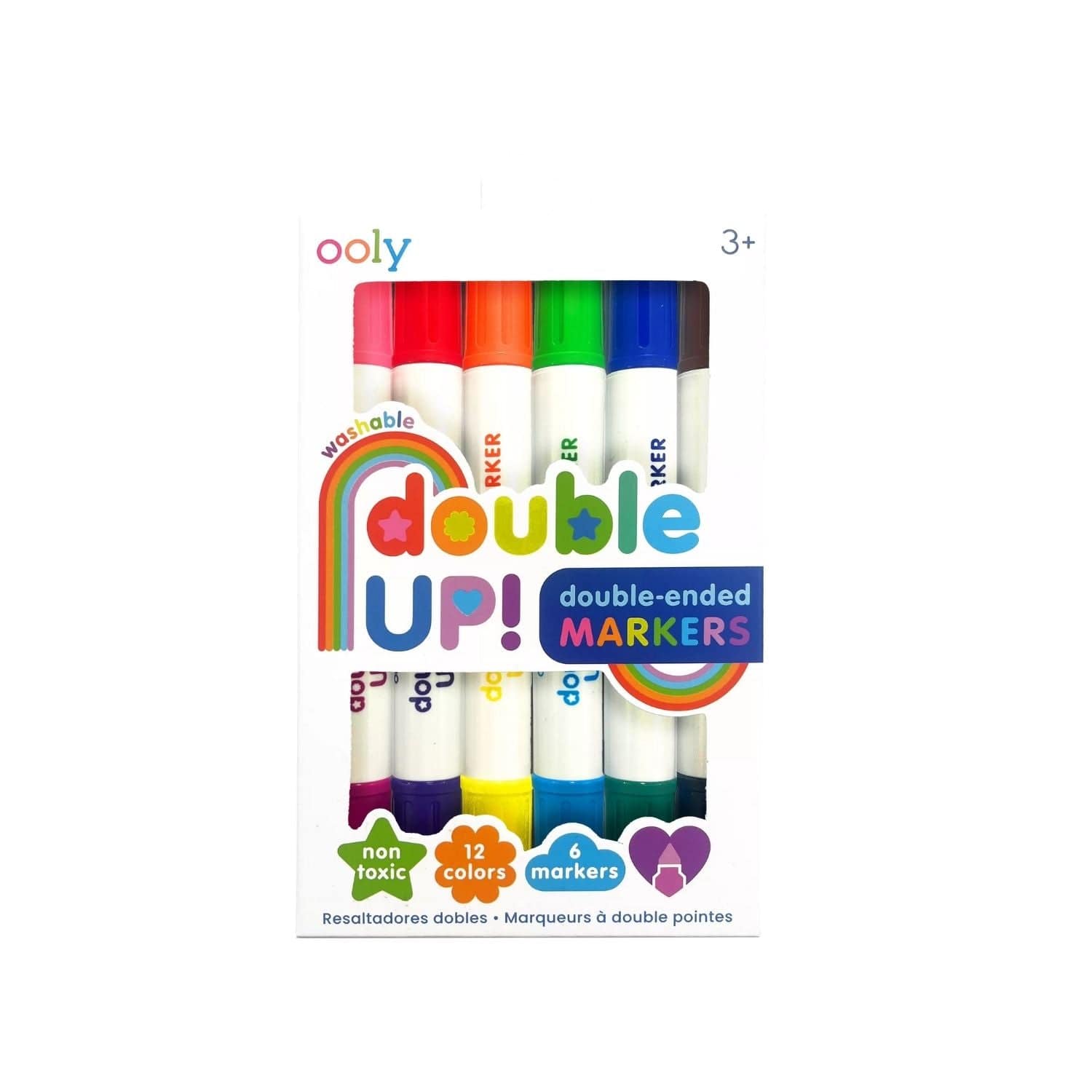 Ooly Toys Double Up! Double-Ended Markers