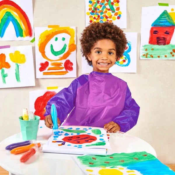 Ooly Toys Easy Squeezy: Squeezable Poster Paint Brushes