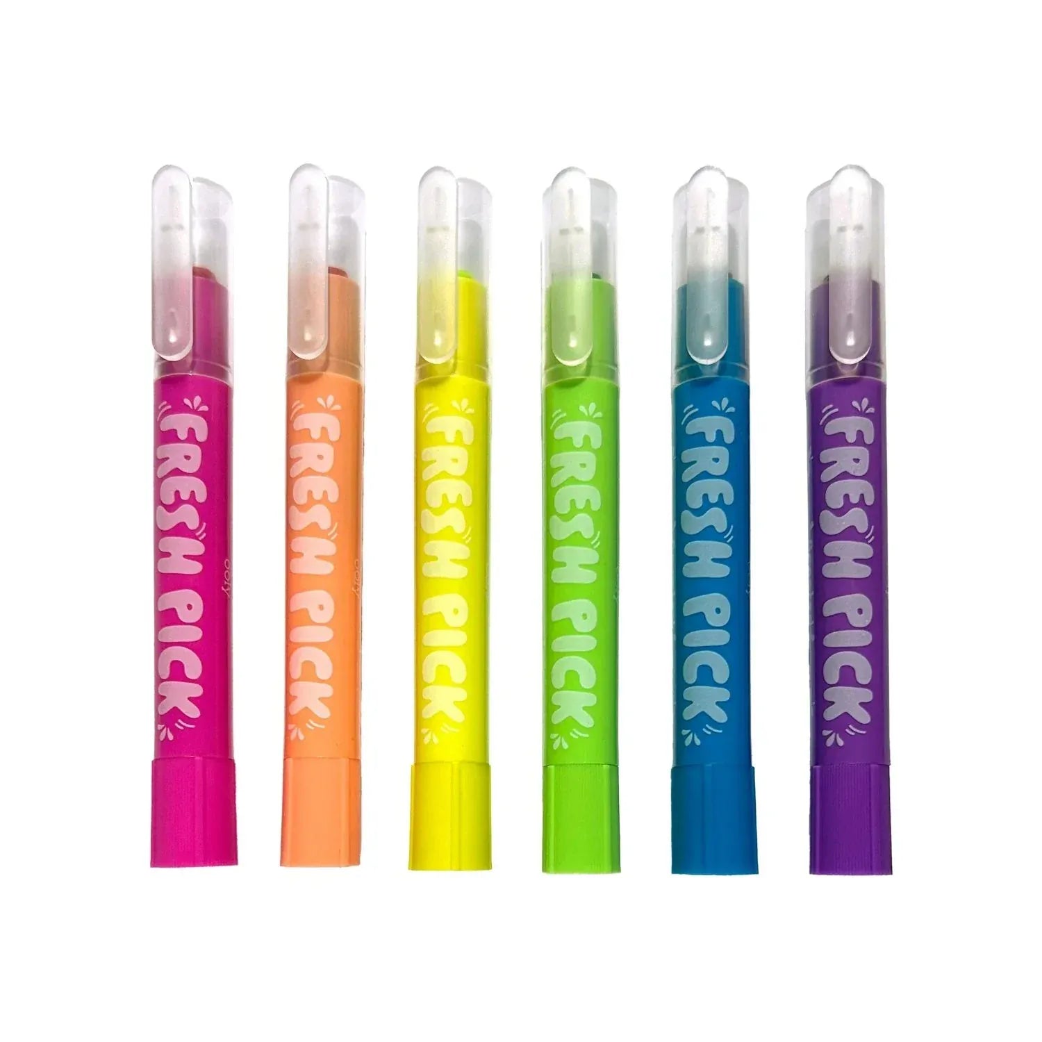 Ooly Toys Fresh Pick: Apple Scented Gel Crayons