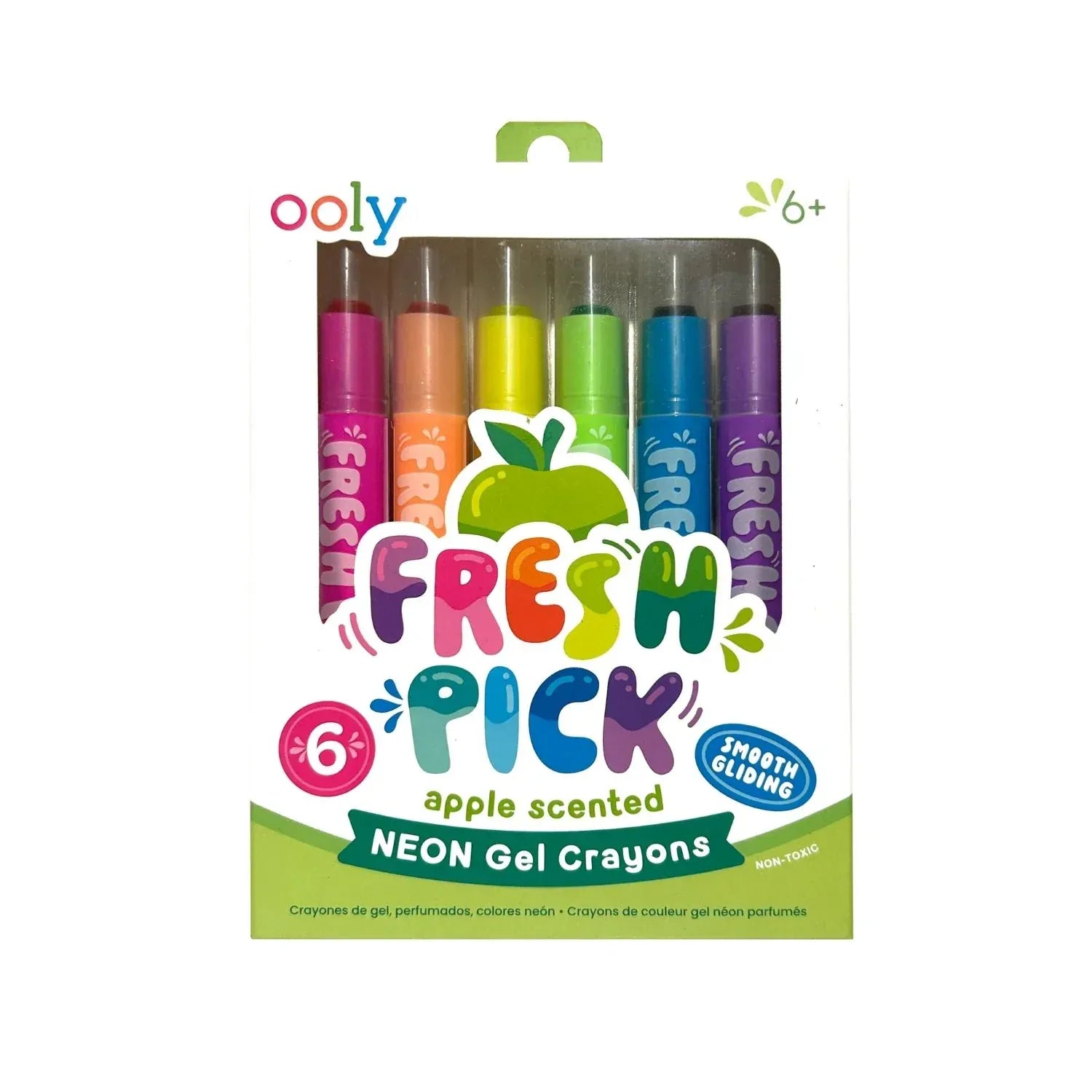 Ooly Toys Fresh Pick: Apple Scented Gel Crayons