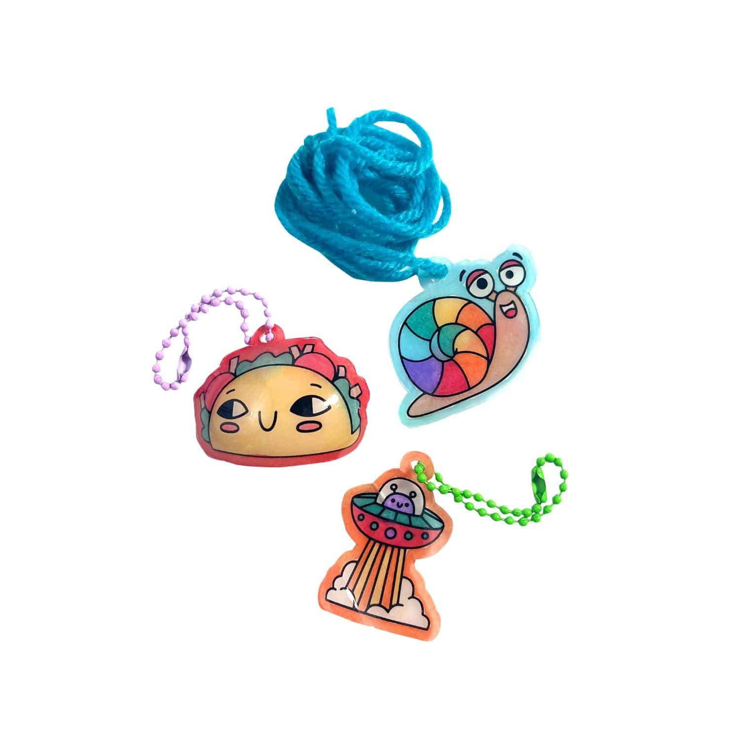 Ooly Toys Shrink-Its! D.I.Y. Shrink Art Kit - Fun Friends