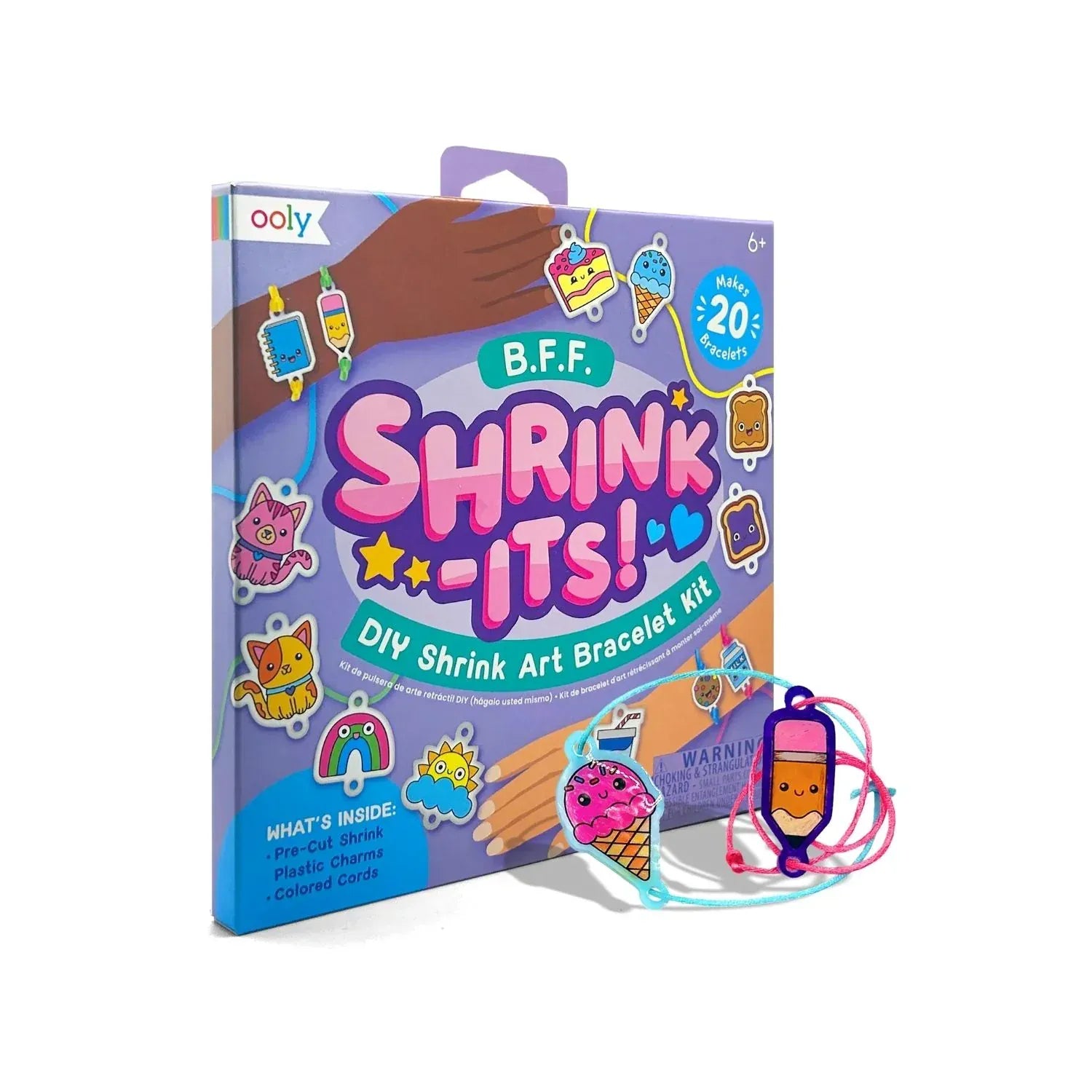 Ooly Toys Shrink-Its! DIY Shrink Art Kit - BFF