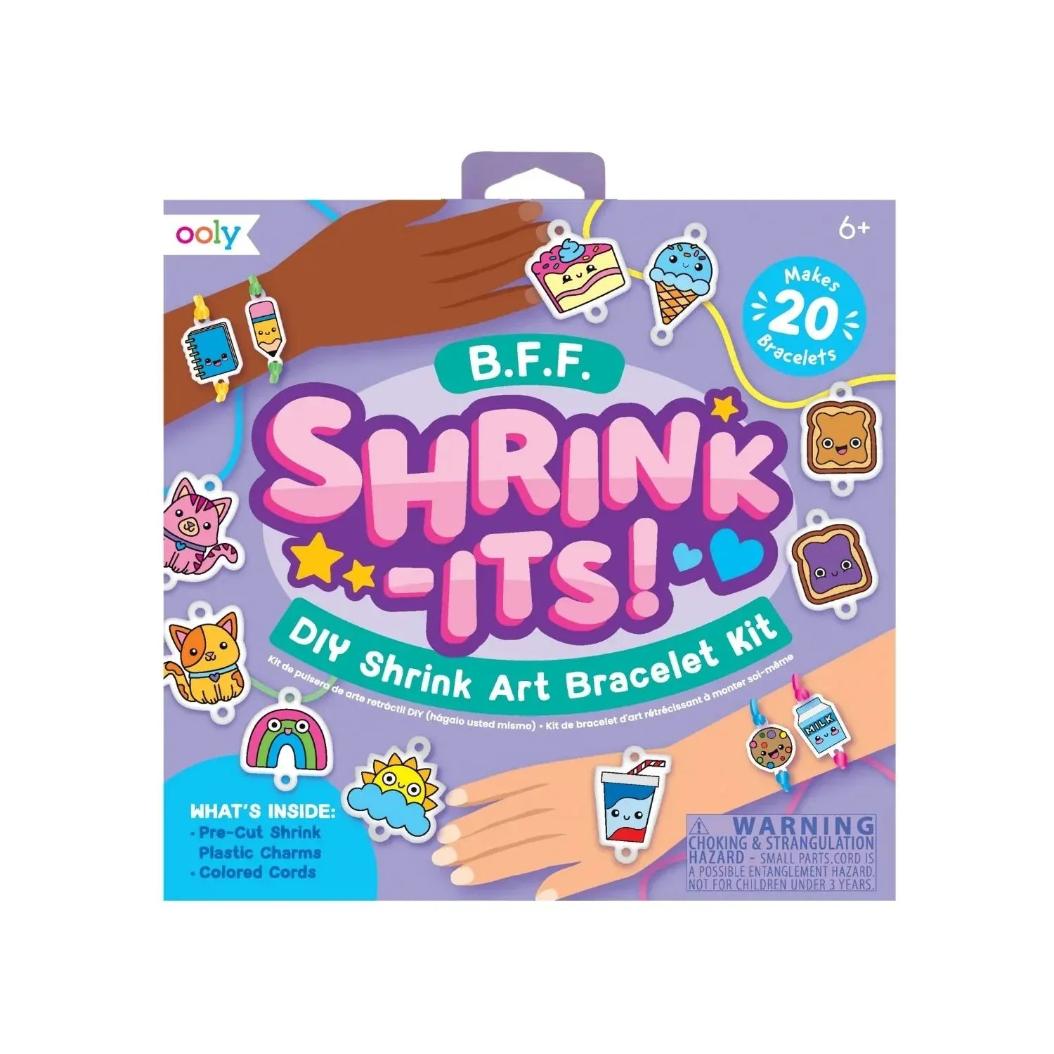 Ooly Toys Shrink-Its! DIY Shrink Art Kit - BFF