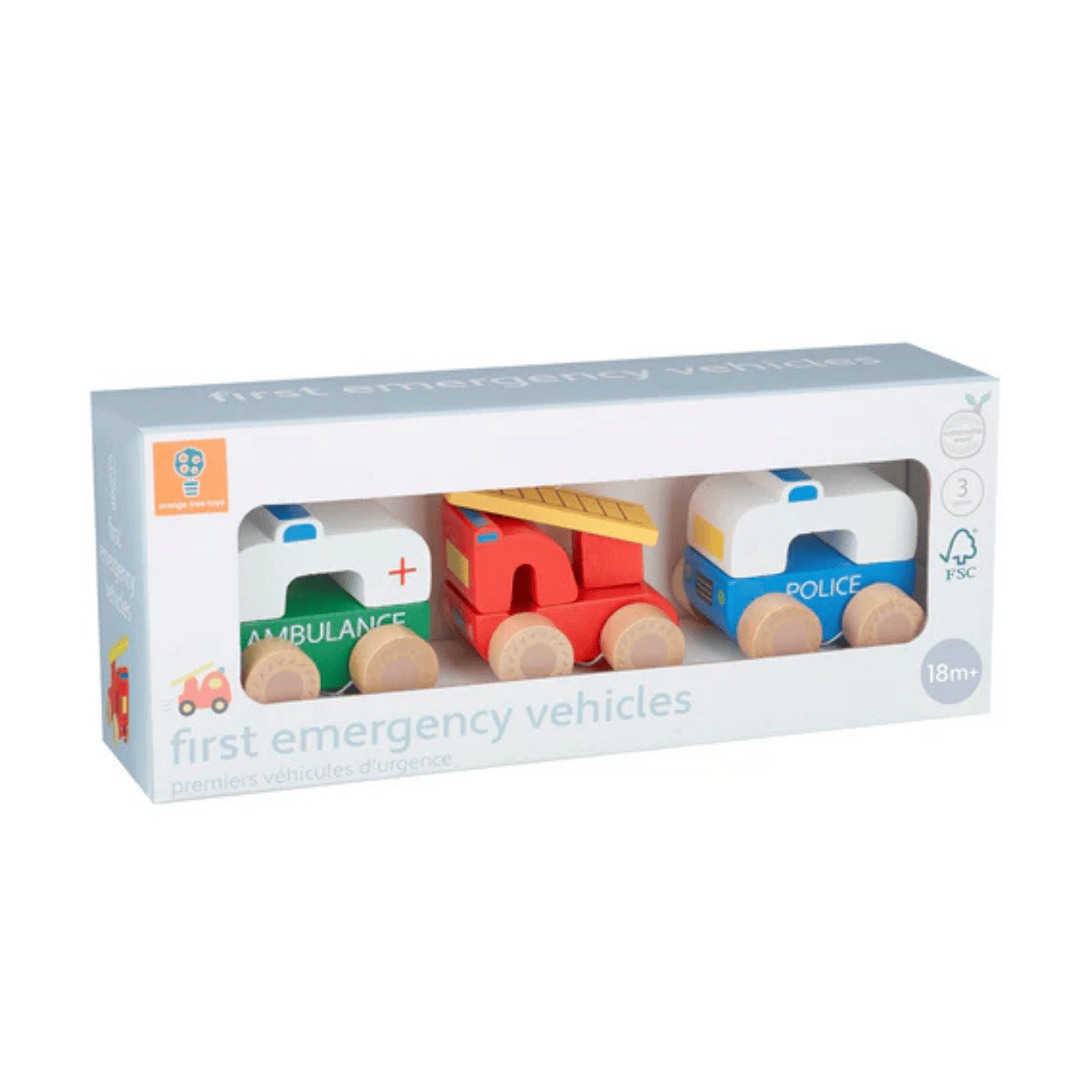 Orange Tree Toys Toys First Emergency Vehicles