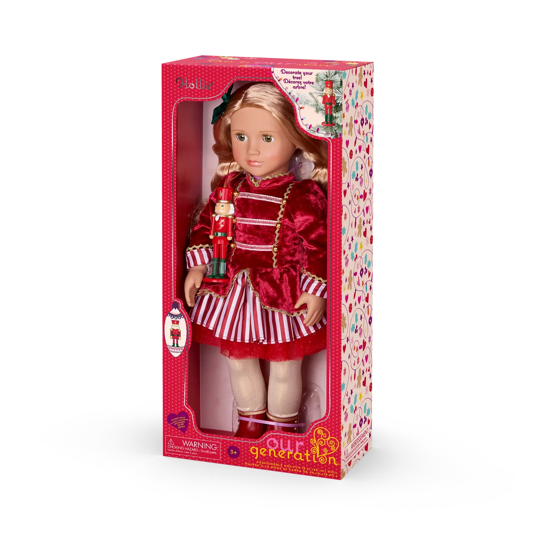 Our Generation Toys Our Generation Christmas Nutcracker Doll - Hollie