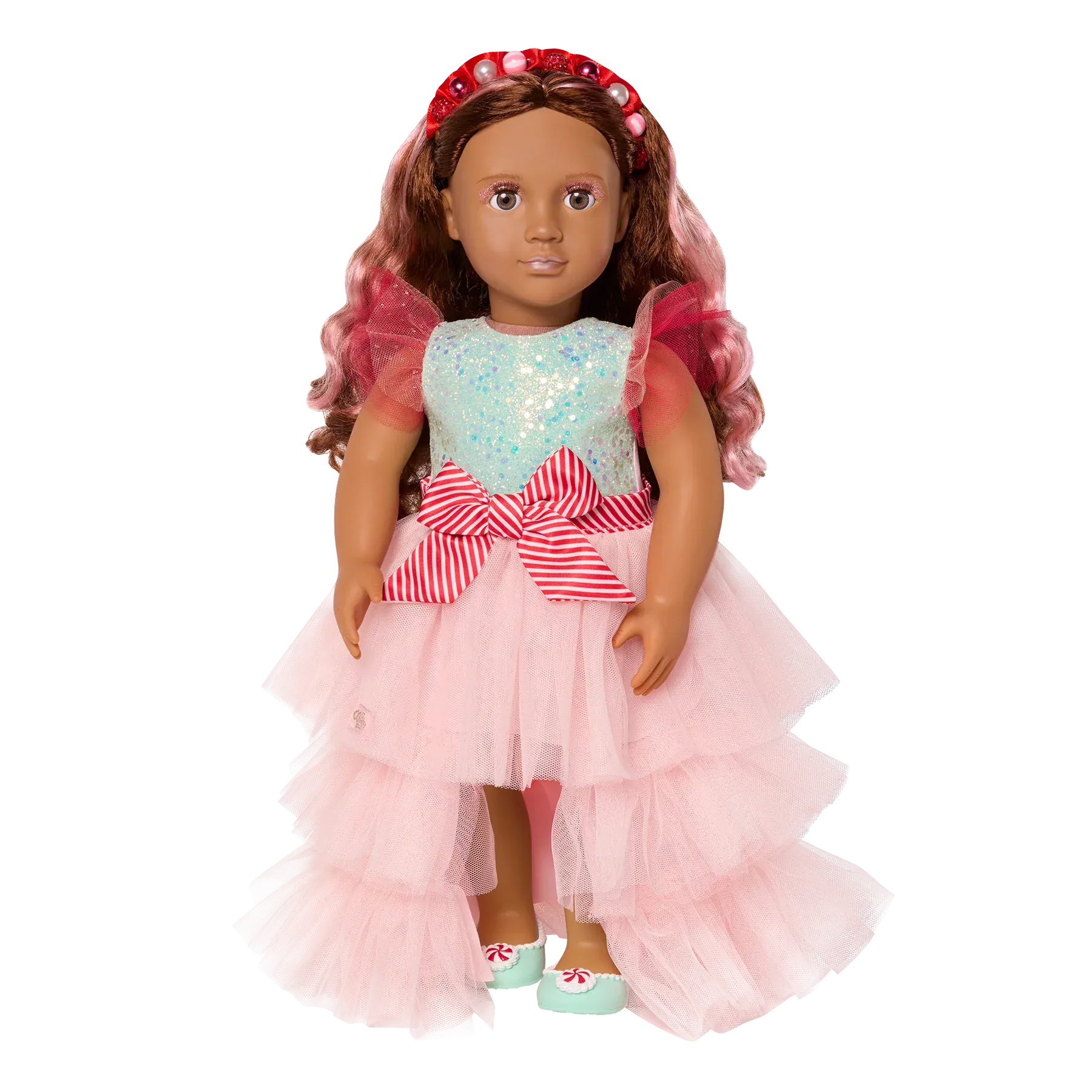 Our Generation Toys Our Generation Doll - Christmas Candy Cane - Candie