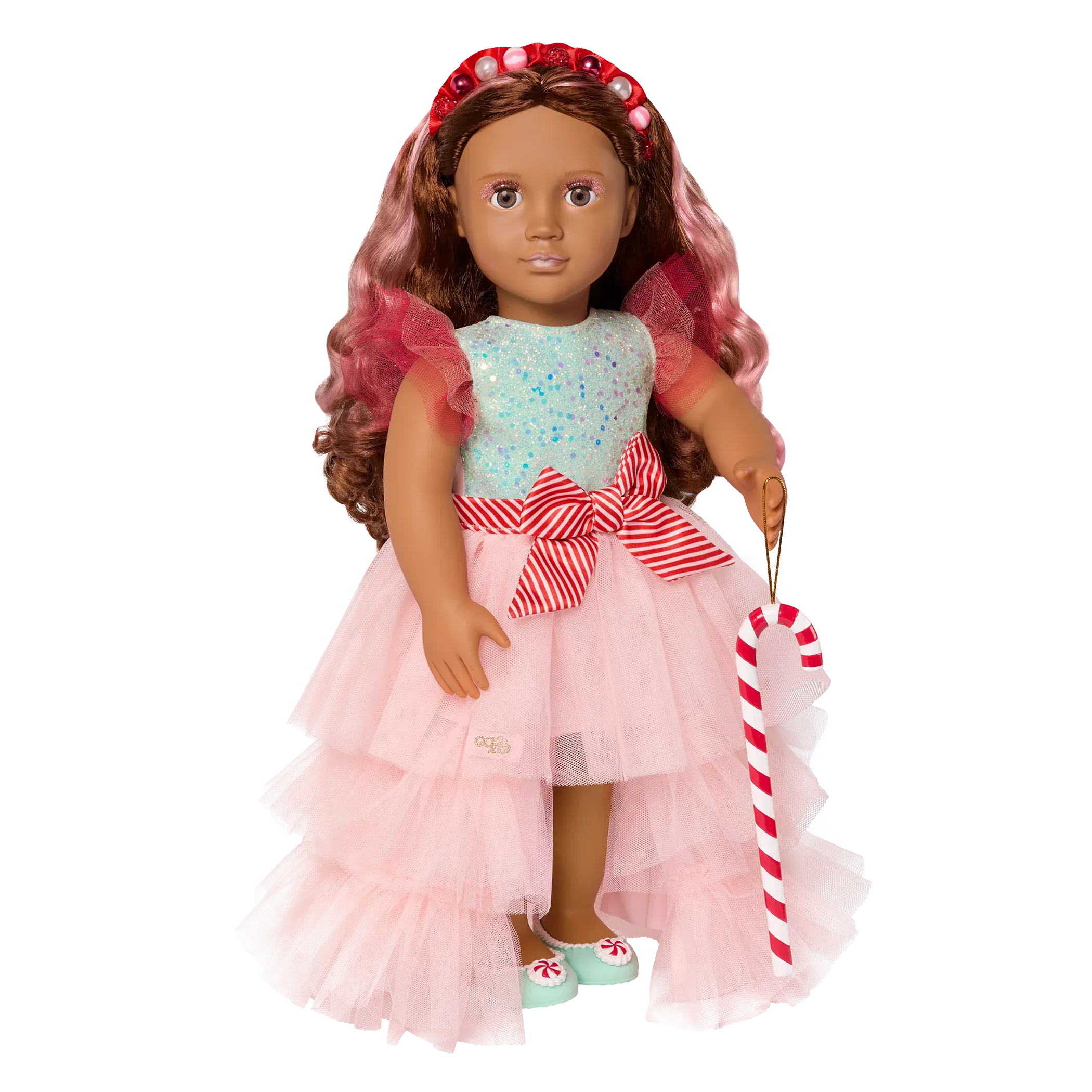 Our Generation Toys Our Generation Doll - Christmas Candy Cane - Candie